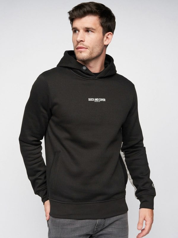 Duck and Cover Gathport Hoodie - Black