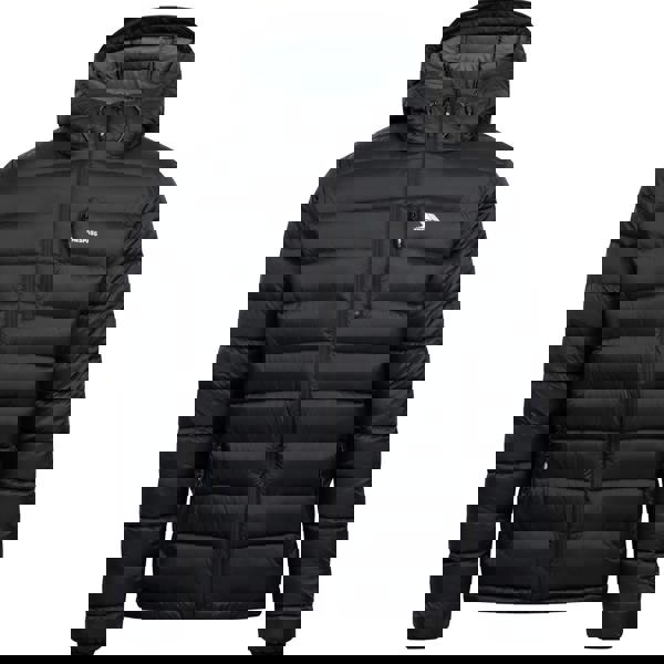 Trespass Mens Mikail Padded Jacket - Black - 