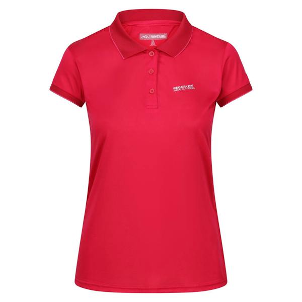 Regatta Womens/Ladies Remex II Polo Neck T-Shirt - Pink Potion Solid - 