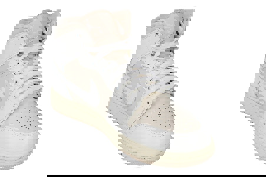 Nike Womens Air Jordan 1 Mid Trainers Bq6472  201 - Legend Light Brown Sail Muslin 201 - Photo 3