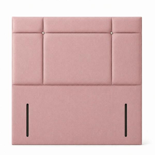 Great British Beds Dingley Headboard - Pink Plush