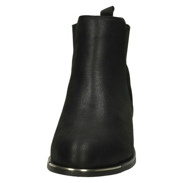 Down to Earth Ladies Down To Earth Low Heel Ankle Boots F50957