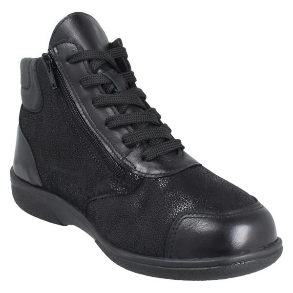 DB Shoes Ladies DB Shoes Wide Fitting Ankle Boots Nova