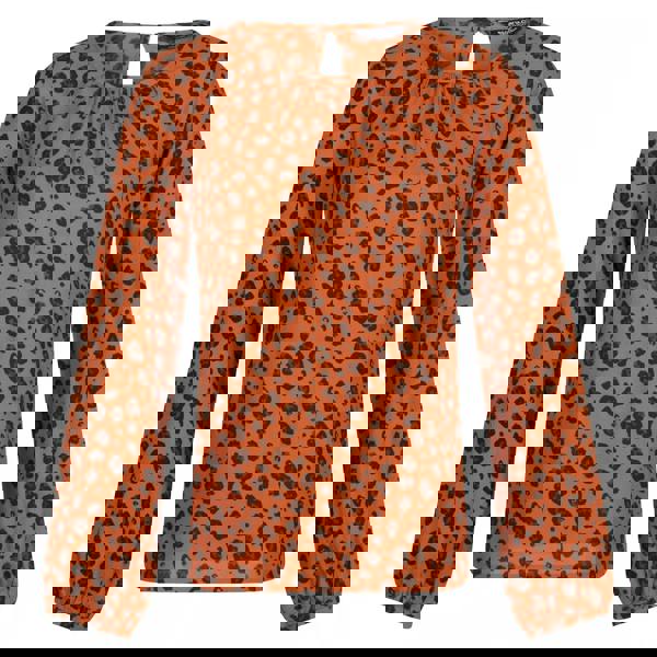 Regatta Womens Hadria Animal Print Blouse - Copper Almond