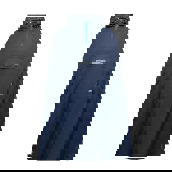 Trespass Qikpac Unisex Hooded Waterproof Packaway Poncho - Navy