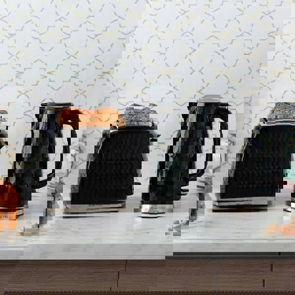 Russell Hobbs 26051 Plastic Kettle - Honeycomb Black