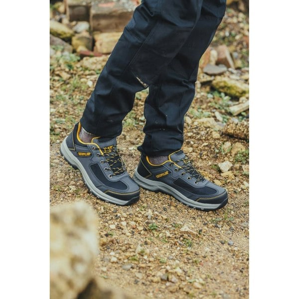 Caterpillar Elmore Mens Safety Trainers - Grey