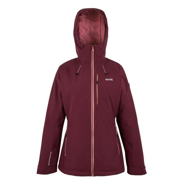 Regatta Womens/Ladies Highton Stretch Padded Jacket - Dark Pimento