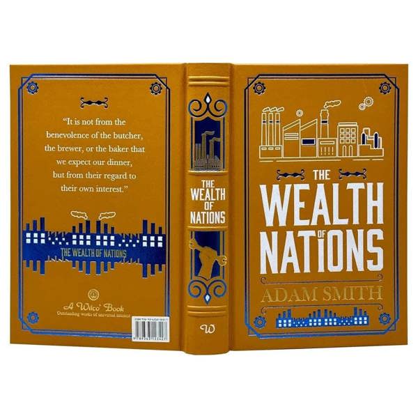 The Wealth Of Nations By Adam Smith (Leather Bound)