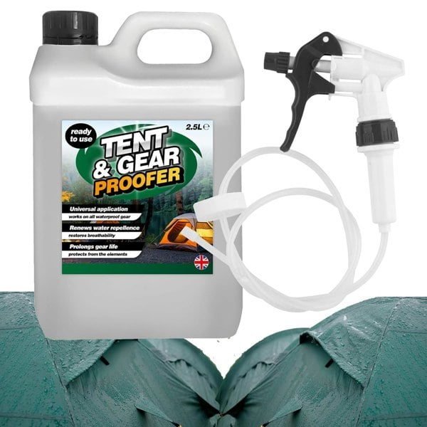 2.5 Litre Tent & Gear Waterproof Spray With Long Hose Trigger