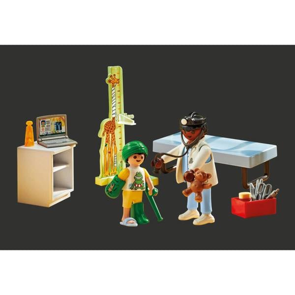 Playmobil Pediatrician with Teddy Bear - 71619 Playset