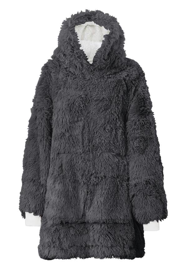 Faux Fur Oversized Luxury Soft Hoodie