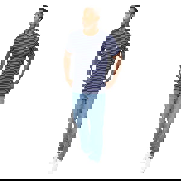 Crosshatch Mens Loppins T-Shirt - Navy - 