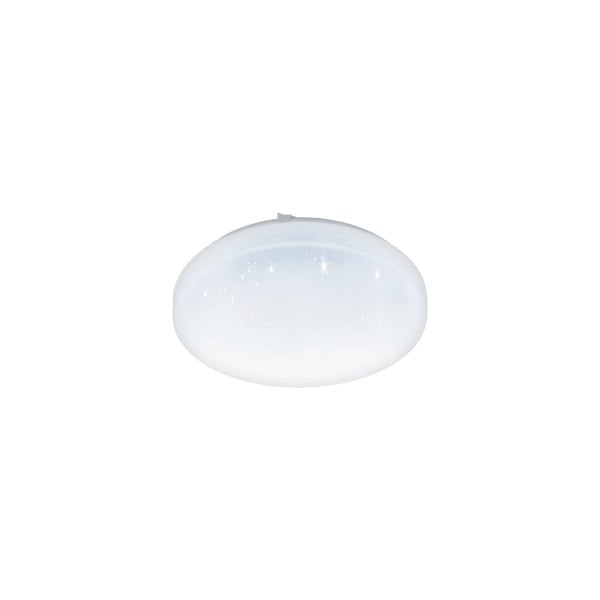 EGLO Frania-S Rounded White Crystal Effect Wall/Ceiling Light