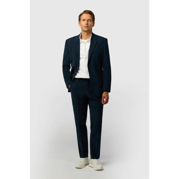 Ted Baker Tailored Fit Navy Moleskin Jacket