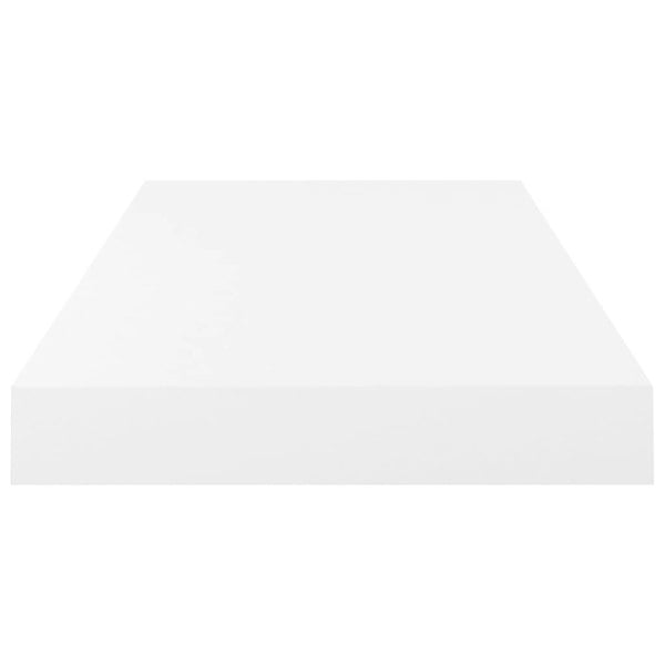 Berkfield Floating Wall Shelves 4 pcs High Gloss White 50x23x3.8 cm MDF