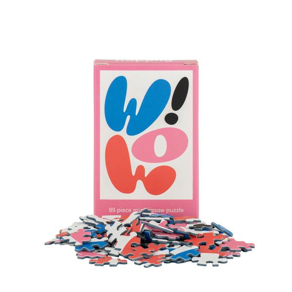 Happily Puzzles Poster Lad Set - 4 x 99 Piece Mini Jigsaw Puzzles