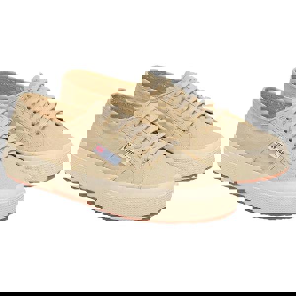 Superga Unisex Adult 2750 Linen Trainers - Beige/Off White
