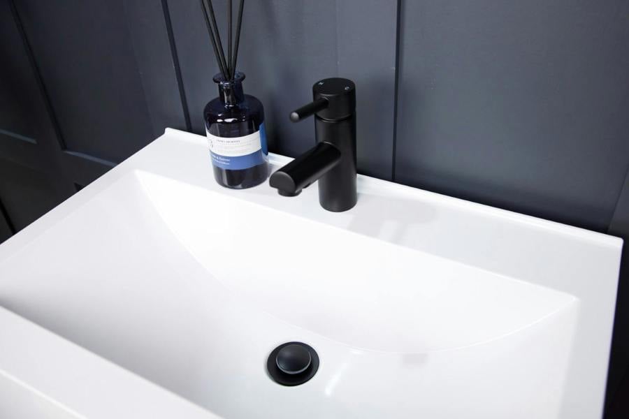 Top-Fix | Basin Waste UNLSOTTED | Matt Black