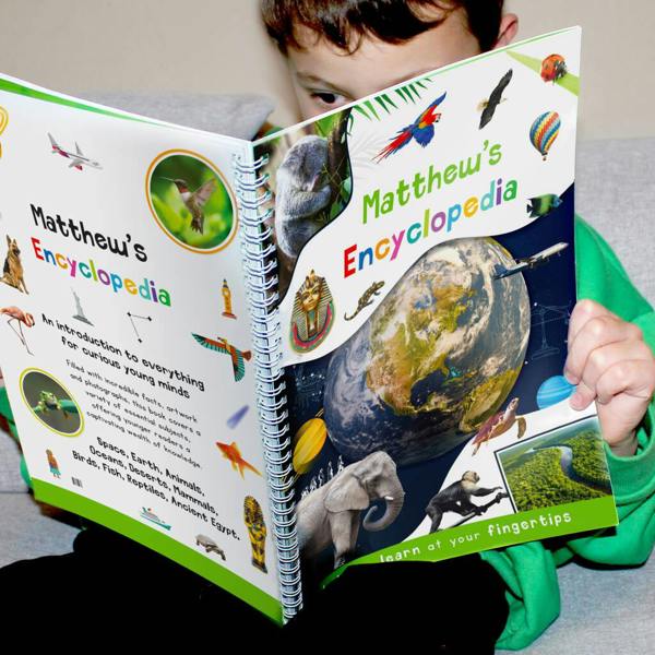 Personalised Children's Encyclopedia - alternative angle