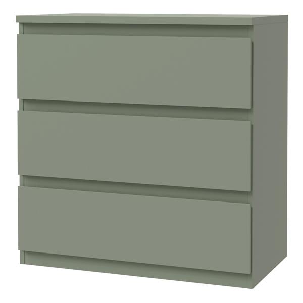 Edmore 3 Drawer Chest in Sage Green