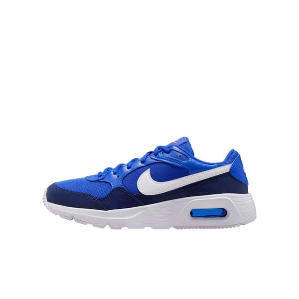 Nike Childrens/Kids Air Max SC Leather Trainers - Royal Blue/White/Navy - 