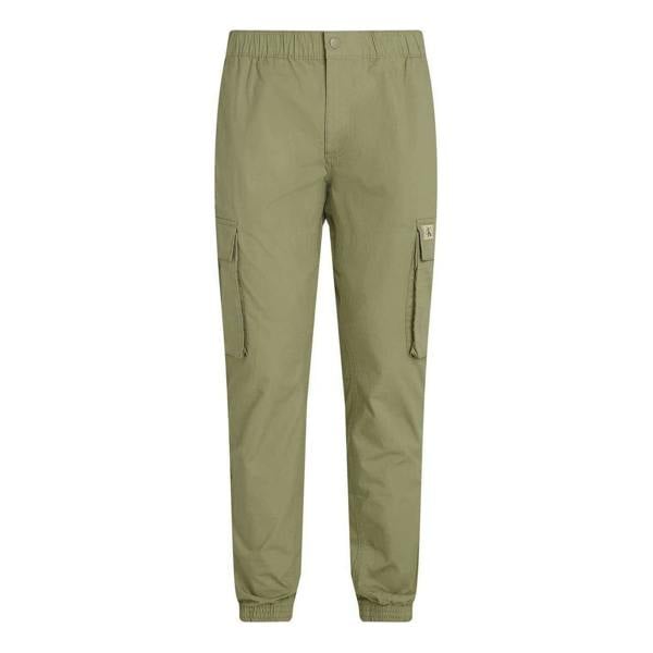 Calvin Klein Mens Cargo Trousers - Dust - 