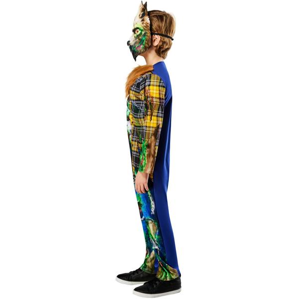 Bristol Novelty Toxic Werewolf Costume - Multicoloured - 