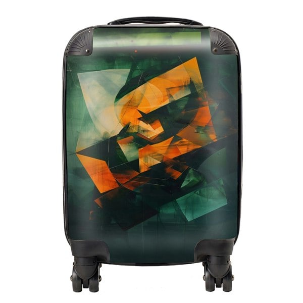 Warren Reed Sharp Triangles Suitcase