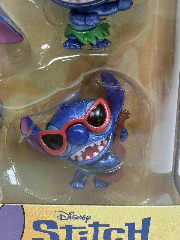 MCSlots Disney Stitch 4 Figure Set 2.5 Inches Jada 36205