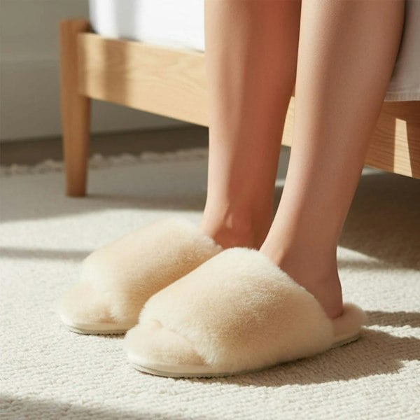 Leather Company Nordic - Women's Sheepskin Slippers