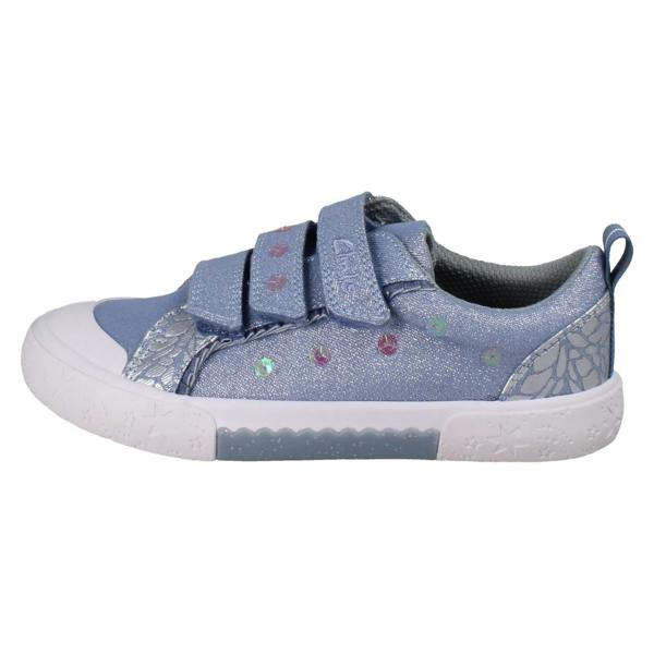 Clarks Girls Clarks Canvas Foxing Trim