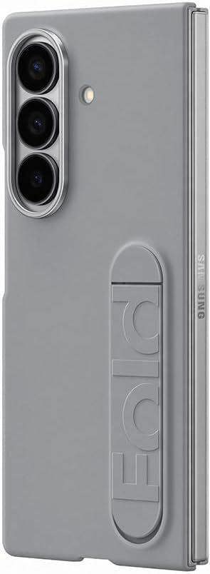 Samsung Galaxy Z Fold 7 8.0" Silicone Grip Case with Stand Grey - EF- MF966CJEGWW