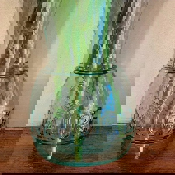 Recycled Glassware - Glass Vase - I Love Nature (3)