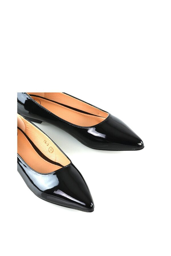 XY LONDON Slip on Pointed Toe Flat Ballerina Pump Shoes