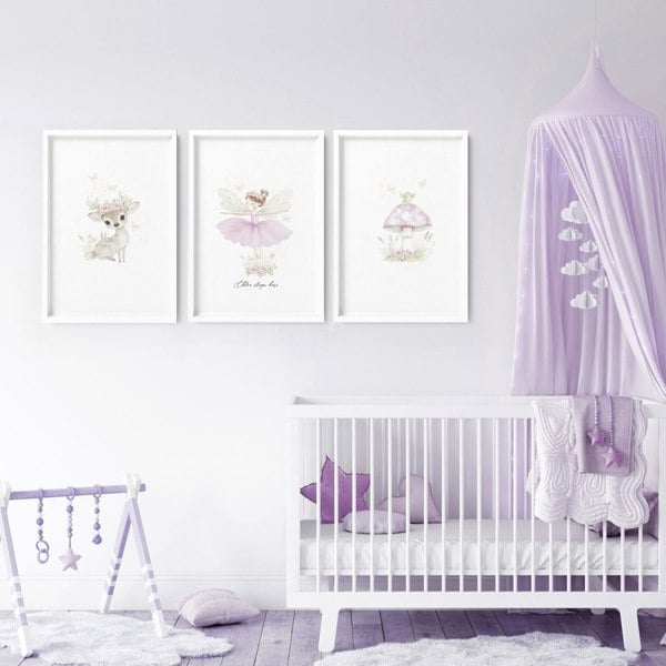 Nursery Artwork | Set of 3 wall art prints