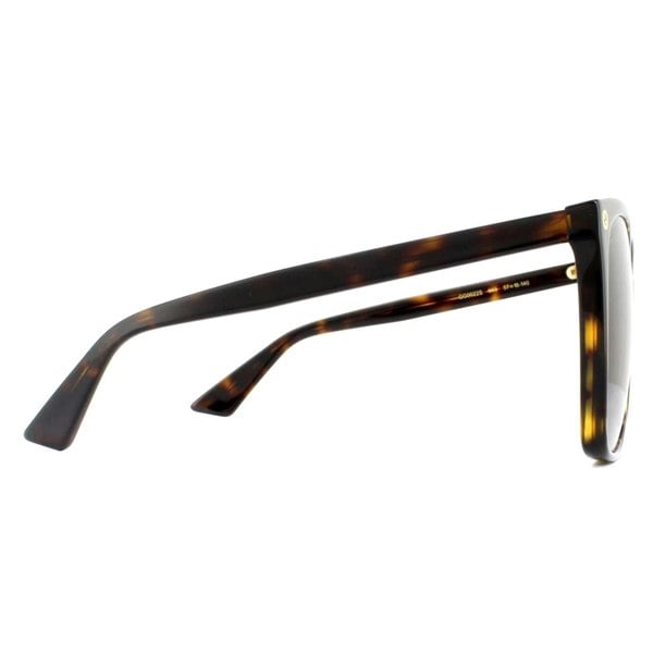 Gucci Sunglasses GG0022S 003 Havana Grey Gradient