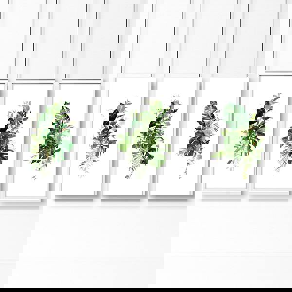 Large prints for living room | set of 3 Tropical wall art prints