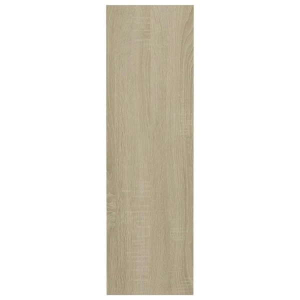 Berkfield Wall Shoe Cabinets 2 pcs Sonoma Oak 80x18x60cm Engineered Wood