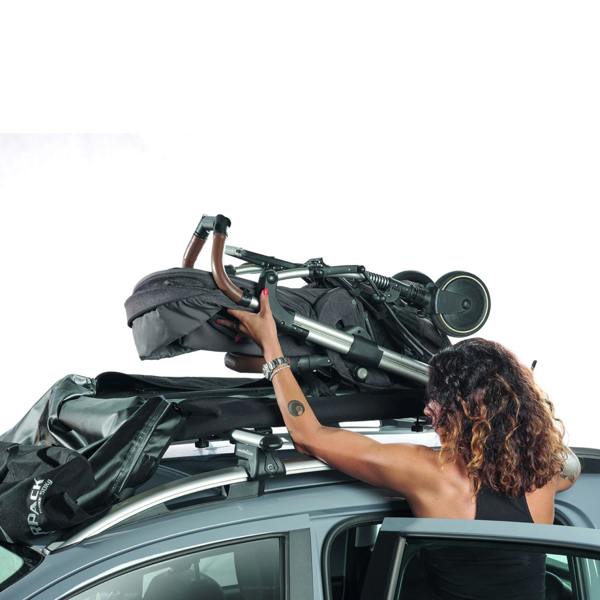 Green Valley Foldable Cargo Roof Box Cargo Bag, Waterproof Reinforced 270L Luggage Storage