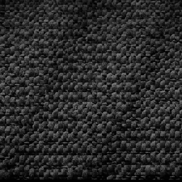 Bianca Aspen Bobble Bath Mat Black