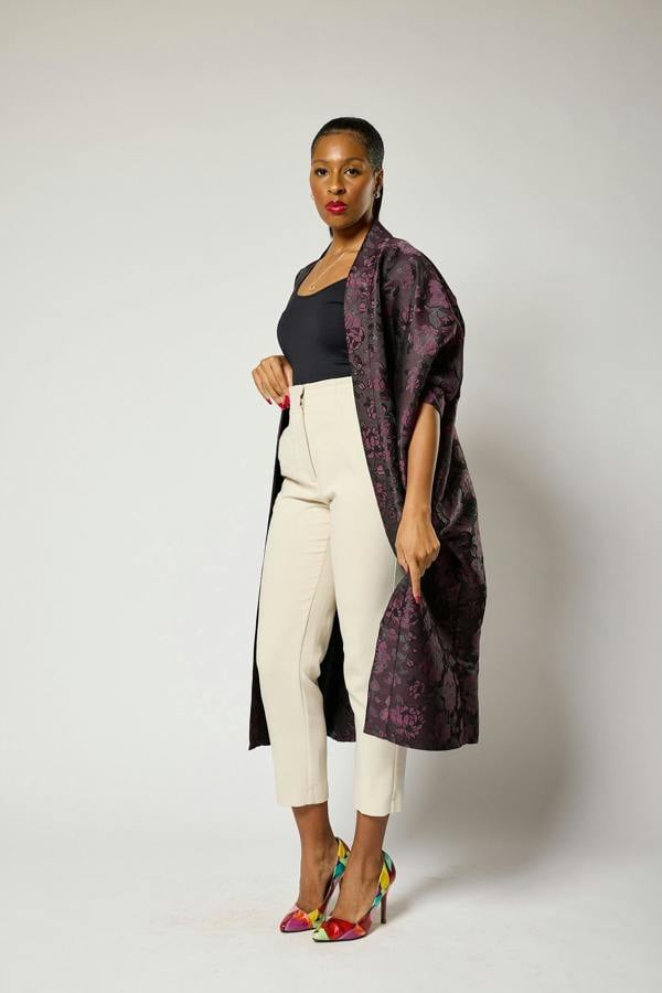 Lioness by TF Lavender Bloom Kimono Jacket