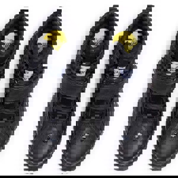 Buffalo 1348-14 2.0 - Women’s Black Calf Leather High Platform Boots