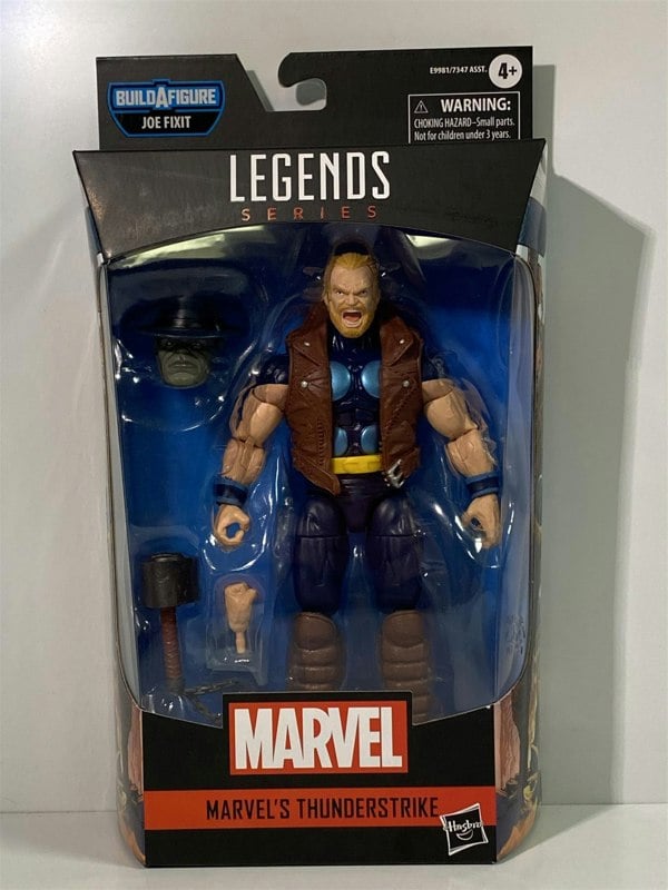 marvels thunderstrike legends series hasbro e9981 build a figure joe fixit