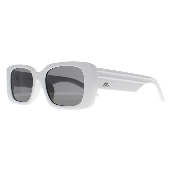 Montana Sunglasses MP194 D Shiny White Smoke Polarized