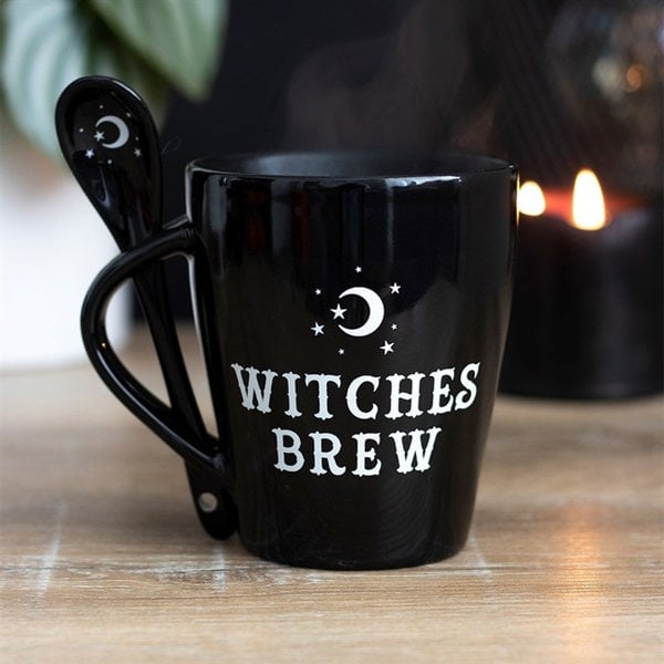 Serano Witches Brew Mug and Spoon Set