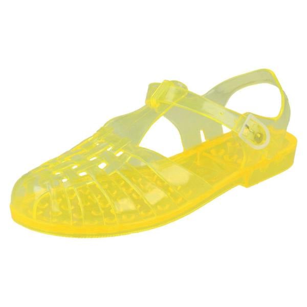 Spot On Ladies Spot On Transparent Jelly Shoes