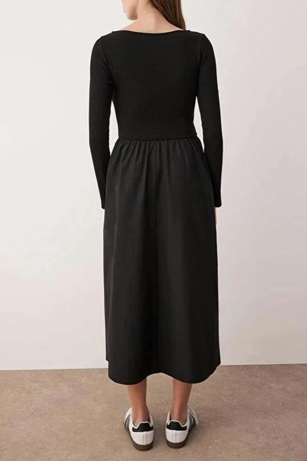 WOVCOR Maxi Woven Dress