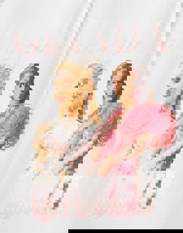 Wicked Womens White Glinda Womens Short Sleeved T-Shirt