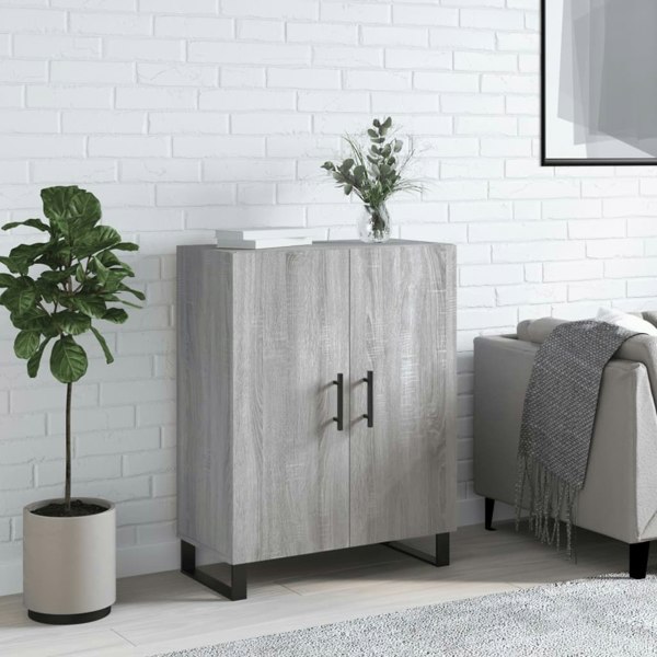 Berkfield Sideboard Grey Sonoma 69.5x34x90 cm Engineered Wood